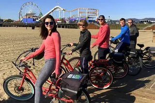 Santa Monica and Venice Beach E-Bike Tour