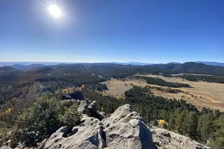 Colorado Fall Foliage Hike Legault Mountain