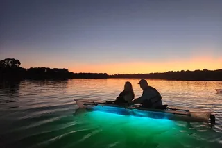 Grapevine Lake Guided Kayaking Tour at Sunset