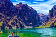 Hoover Dam Kayaking and Hot Springs Adventure thumbnail 3