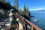Lake Tahoe E-Bike Tour on East Shore Path thumbnail 2