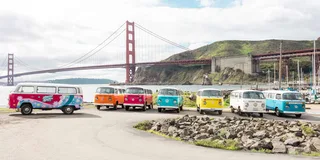 San Francisco City Tour by Vintage VW Bus