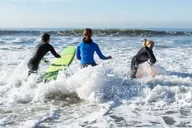 Santa Barbara Surf Lesson at Mondos Beach 1.5 hr thumbnail 6