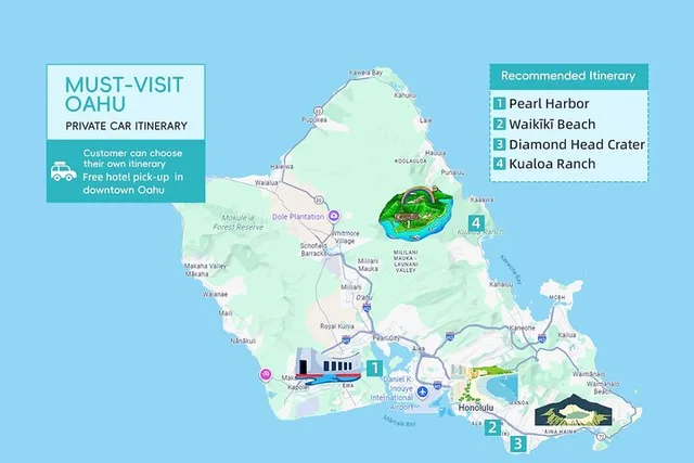 Oahu Island Private Tour with Chauffeur - Image 2