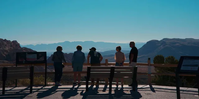 Las Vegas Red Rock Canyon and Seven Magic Mountains Tour - Image 1