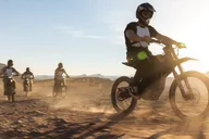 Moab Electric Dirt Bike Tour on Shafer Trail thumbnail 3