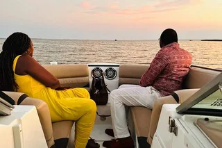 Virginia Beach Boat Rental at Sunset 2 hr