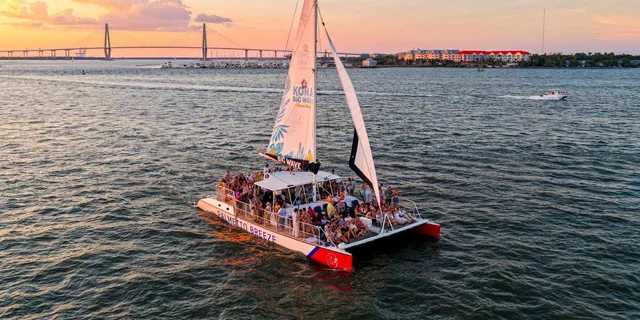 Charleston Harbor Sunset Sail with Drinks - Image 1