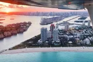 Miami Aerial Tour: Beaches, Mansions, and Skyline thumbnail 2