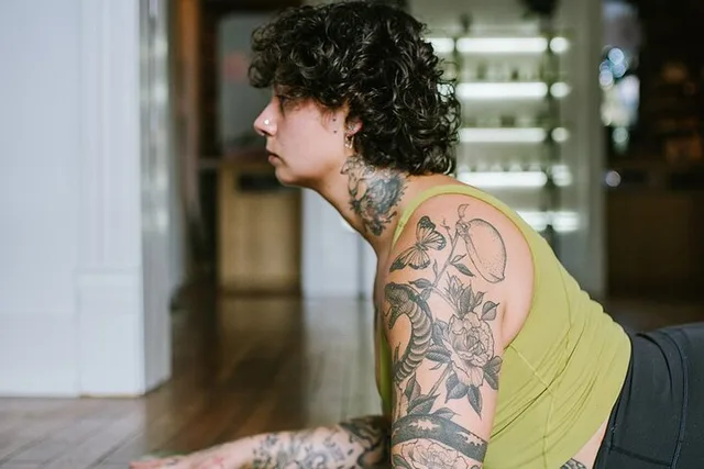 Savannah Yoga Session in Boutique Cannabis Store - Image 5