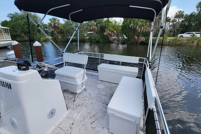 Crystal River Pontoon Boat Rental - Image 1