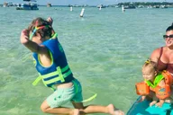 Destin Crab Island Tiki Boat Tour 3 hr thumbnail 5