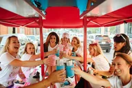 St. Petersburg Party Bike Tour with Bar and Mural Stops thumbnail 1