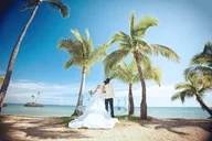 Honolulu Beach Wedding and Photo Session thumbnail 1