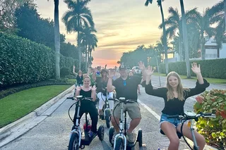 Naples Trike Tour at Sunset
