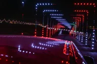 Las Vegas Motor Speedway Holiday Light Show thumbnail 5