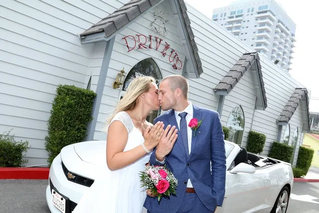 Las Vegas Drive-Up Wedding Ceremony - Image 5