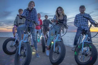 Door County E-Bike Tour at Sunset