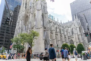 New York City Walking Tour and St Patrick's Cathedral