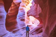 Las Vegas Antelope Canyon and Horseshoe Bend Tour thumbnail 1