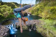 Big Island Waterfall Zipline Experience thumbnail 2