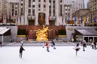 New York Ice Skating at Rockefeller Center thumbnail 1