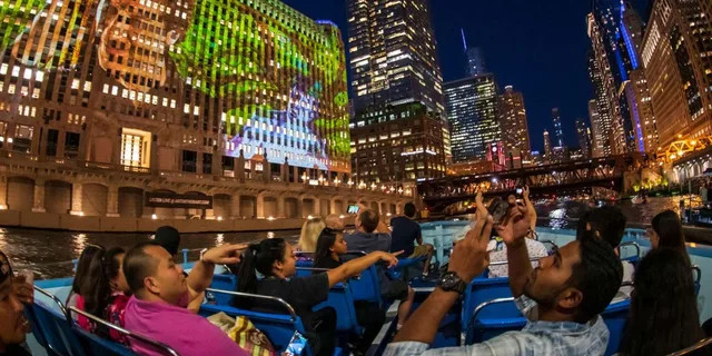 Chicago Night River and Lake Cruise - Image 1