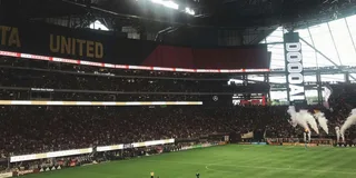 Atlanta United Football Game at Mercedes-Benz Stadium