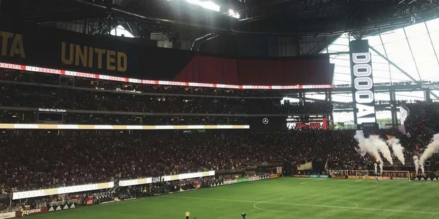 Atlanta United Football Game at Mercedes-Benz Stadium - Image 1