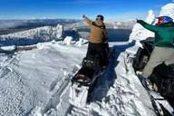 Bend Snowmobile Tour in Newberry National Monument thumbnail 1