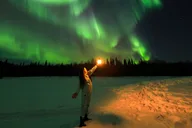 Fairbanks Aurora Borealis Night Tour 4 hr thumbnail 3