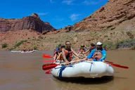 Moab Half Day Rafting Trip on the Colorado River thumbnail 5