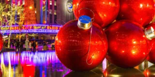 New York Holiday Lights Rickshaw Tour 1 hr
