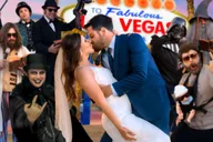 Las Vegas Wedding or Vow Renewal at Vegas Sign thumbnail 1