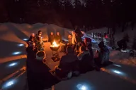 Bend Snowshoeing Tour and Bonfire thumbnail 3