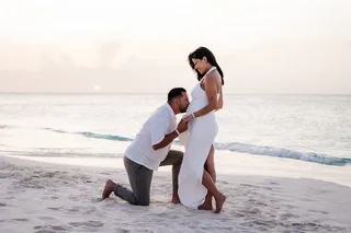 Watercolor Beach Vacation Photoshoot