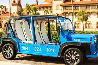 St. Augustine Scavenger Hunt in Electric Moke