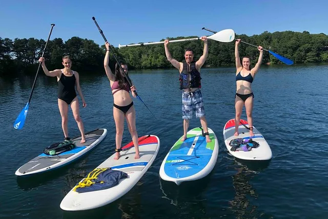 Mashpee Stand Up Paddle Board Ice Cream Adventure 90 min - Image 4