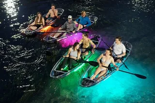 San Marcos Clear Kayak Glow Tour