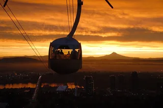 Portland Aerial Tram and Rooftop Tour