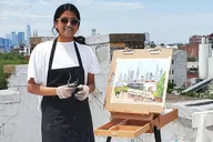 New York City Art Studio Painting Experience thumbnail 1