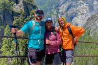 Yosemite Mist Trail Hike to Vernal and Nevada Falls thumbnail 2