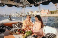 Marina Del Rey E-Boat Cruise with Wine and Charcuterie thumbnail 5