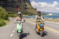Honolulu Moped Rental for the Day thumbnail 1