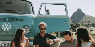 Malibu Vintage VW Bus Vineyard Tour