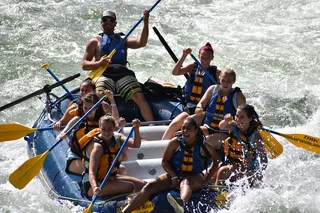 Riggins Whitewater Rafting on Salmon River Half-Day