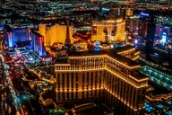 Las Vegas Night Flight and Dinner Experience thumbnail 6
