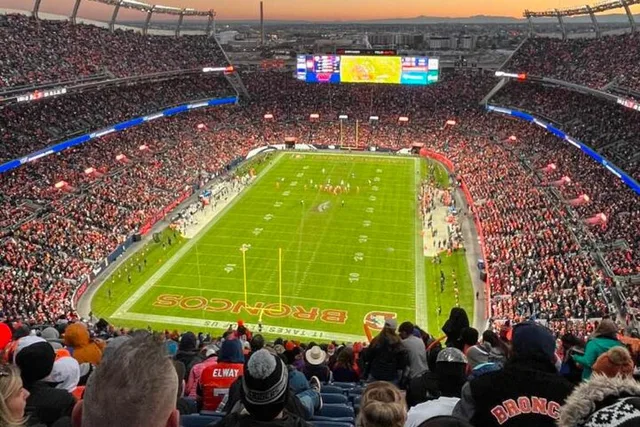 Denver Broncos Football Game Ticket - Image 1