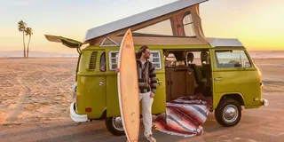 Malibu Surf Tour in a Vintage VW Van
