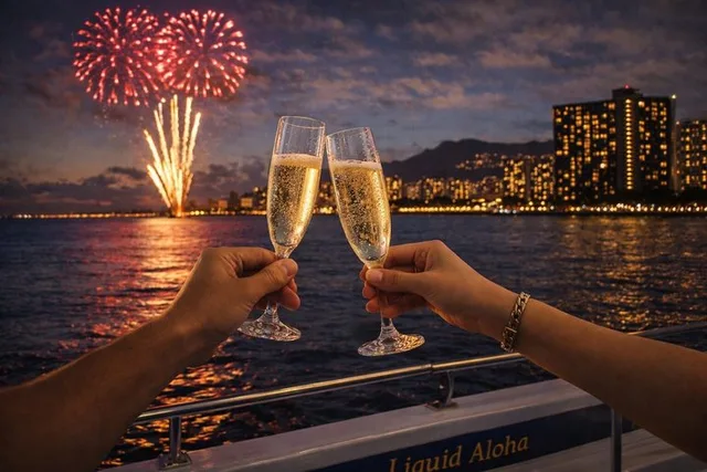 Oahu Fireworks Boat Cruise - Image 6